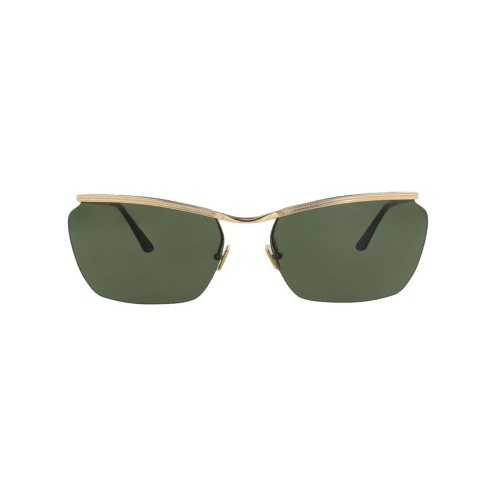 Valentino Square-Frame Metal Sunglasses Gold Unisex-Adult